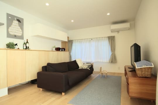 日本家屋を白・木目調の北欧風住まいへ