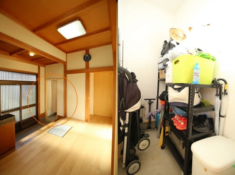 日本家屋を白・木目調の北欧風住まいへ