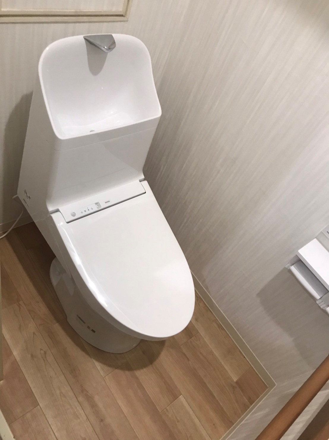 安全はそのままに、新しく生まれ変わったトイレ
