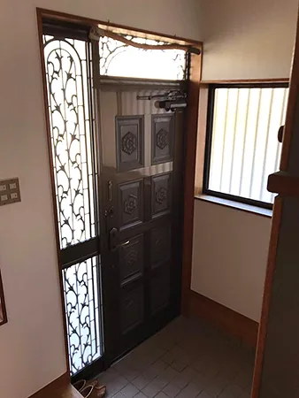 間仕切りの撤去で広々としたLDKに