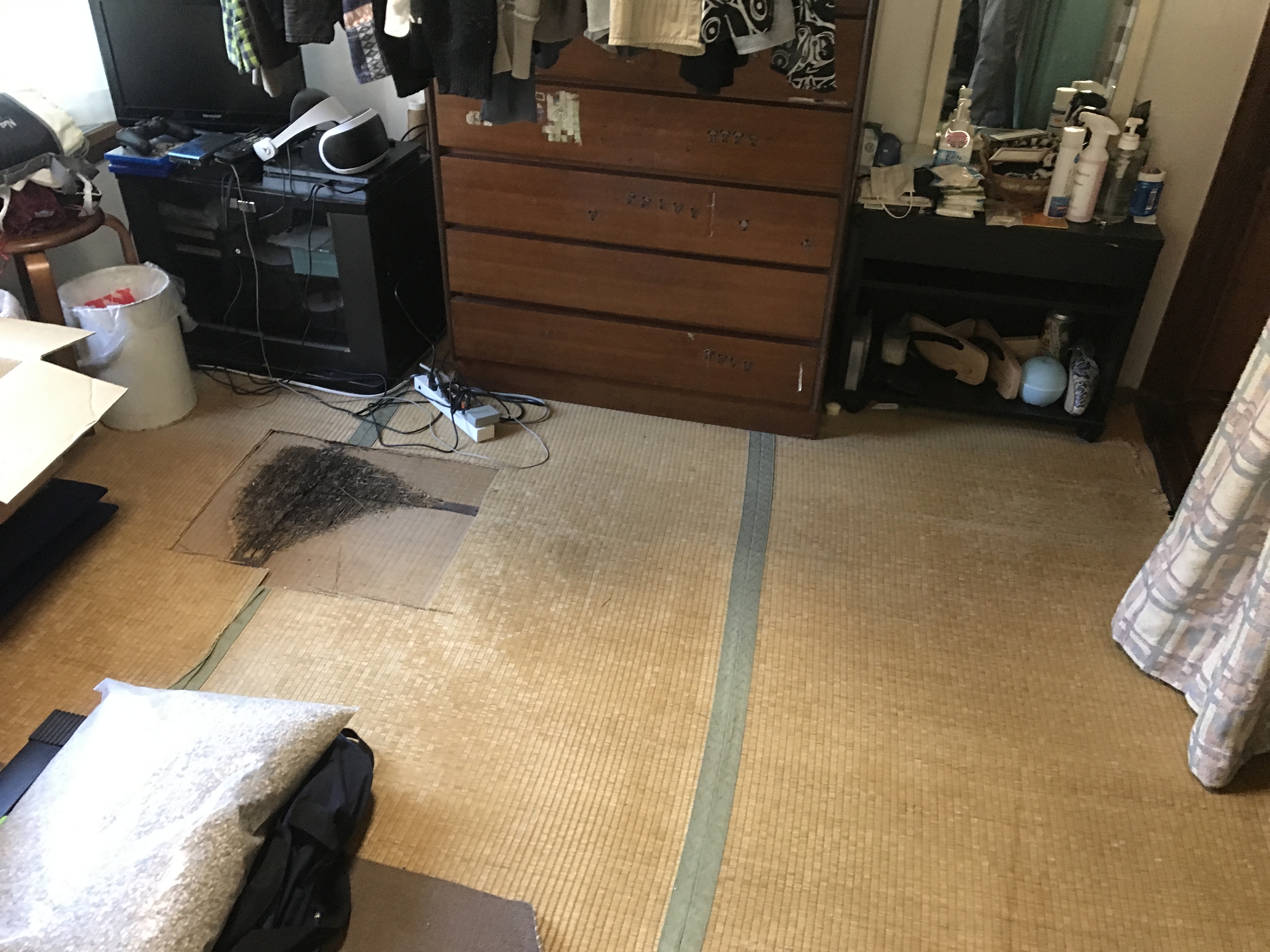 床下地補強＆畳からフローリングへ