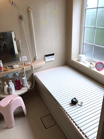 お掃除が簡単な人工大理石浴槽