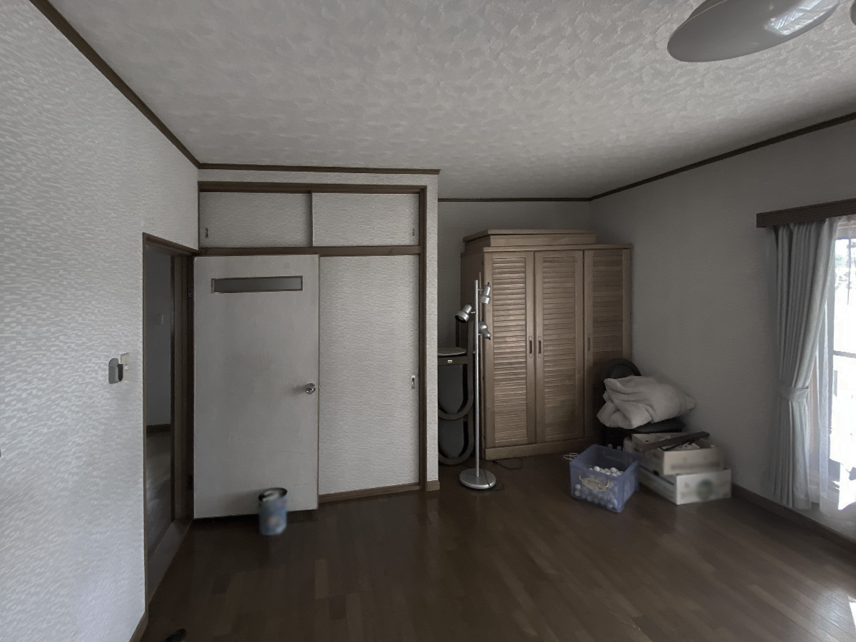 1階で生活を続けながら2世帯住居へ