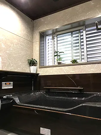 高級感漂うお掃除がラクチンなユニットバス
