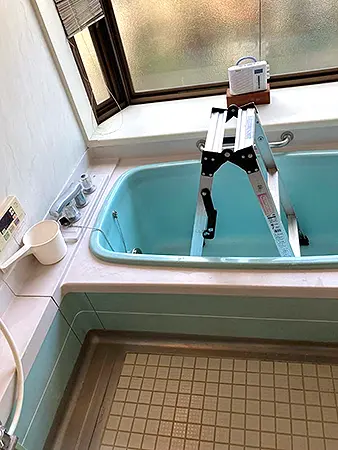 お手入れ重視の浴室リフォーム