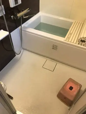 築40年の古い浴室をきれいに施工