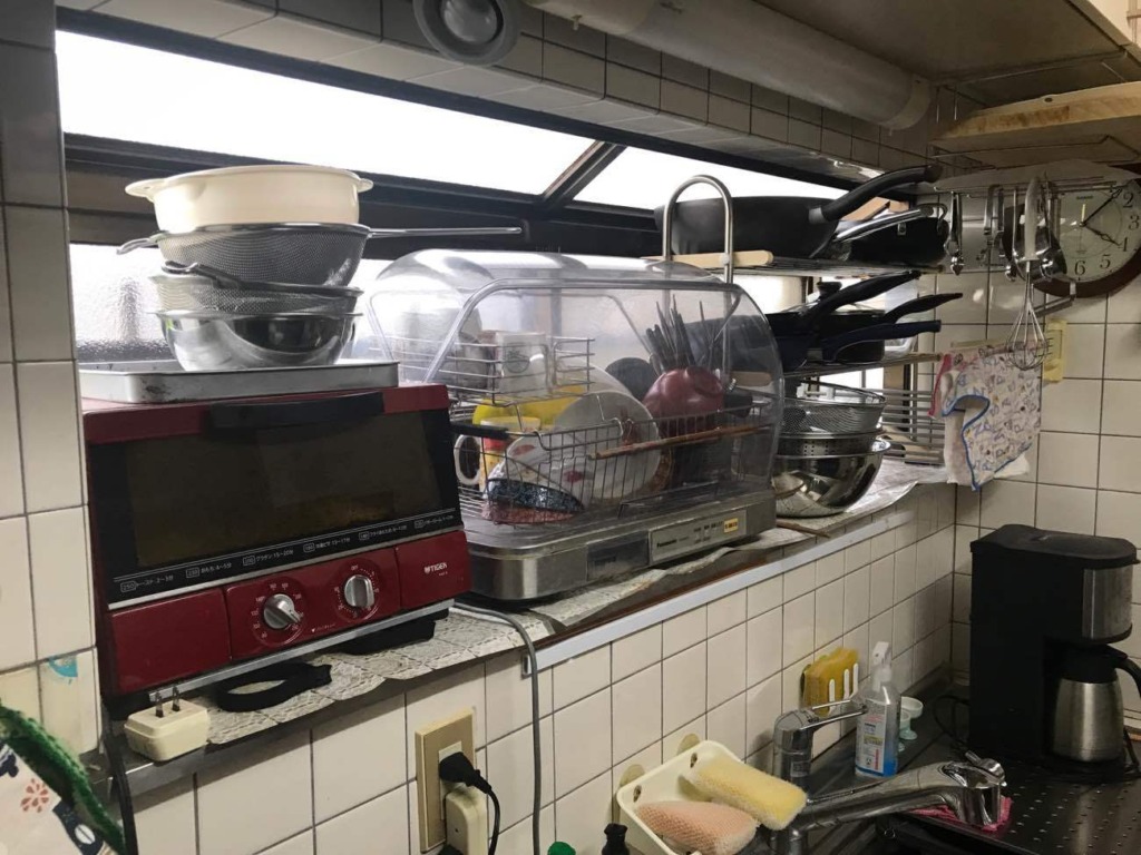 お手入れしやすく収納力があるキッチン