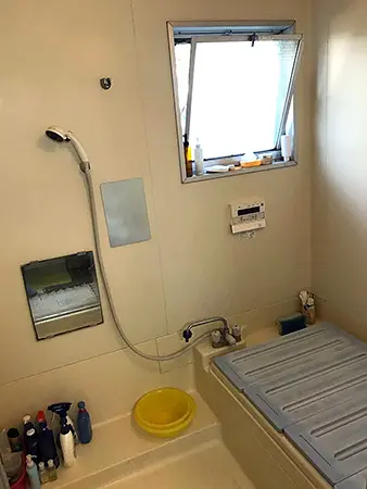 安全に入浴できる浴室で快適なバスタイム