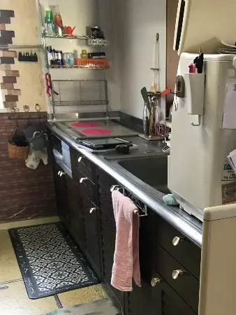 収納力・使いやすさにこだわったキッチン