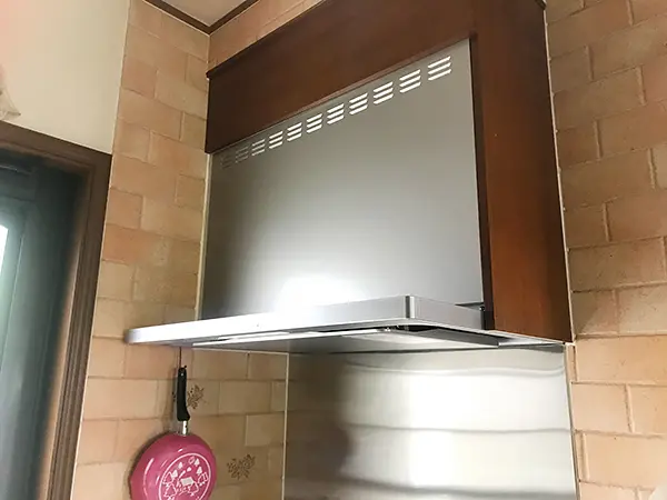 お掃除しやすいレンジフードでお手入れ負担軽減