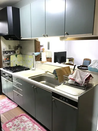 お手入れラクチンなキッチンで負担軽減