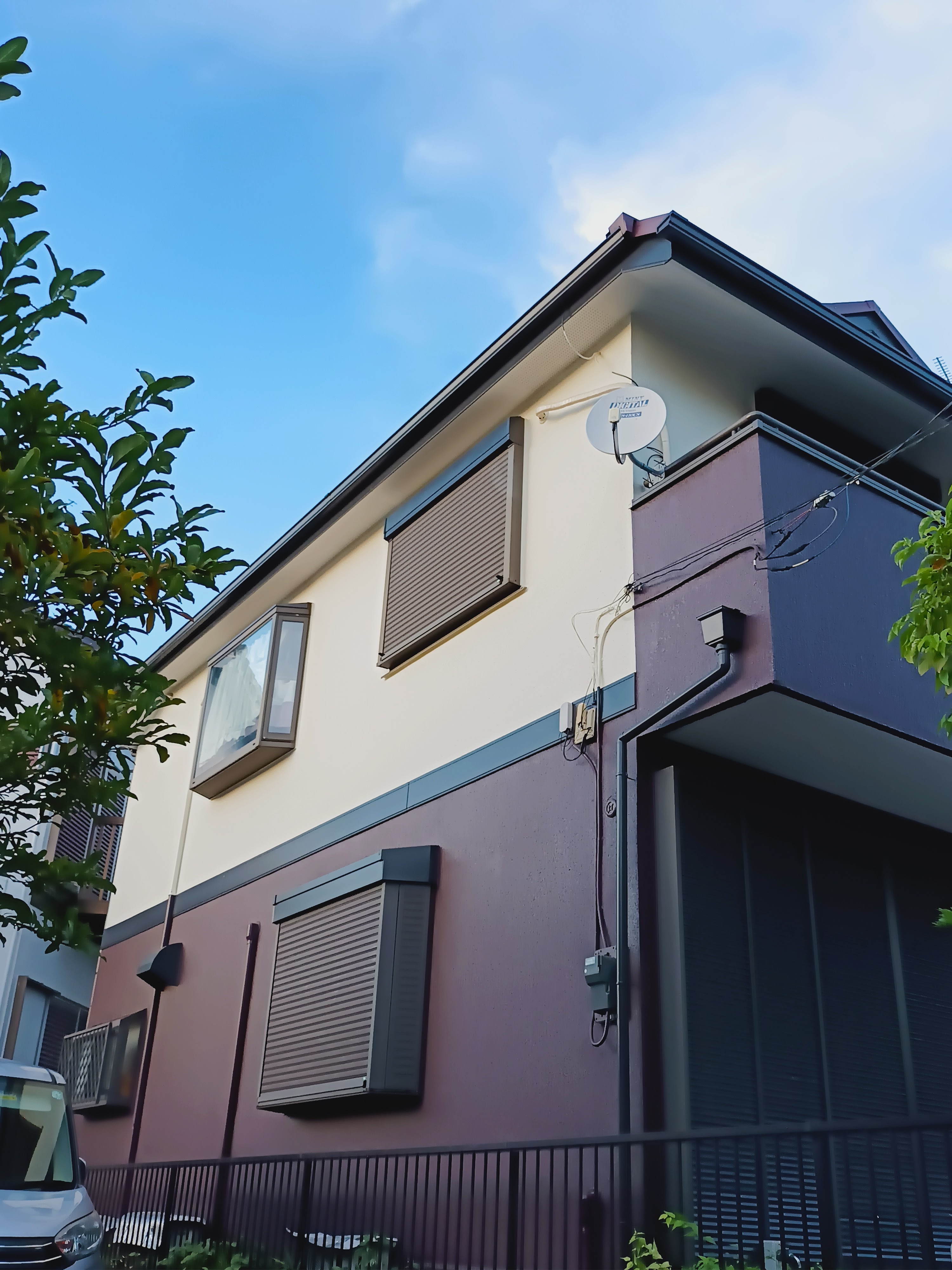 屋根と外壁のメンテナンスの心配なく、きれいな家で過ごす
