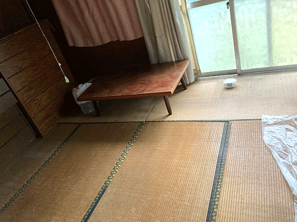 和室から洋室に変更できれいに快適に過ごせる寝室へ