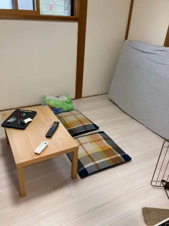 色は白で統一・木に近い色のインプラスで自然な風合い