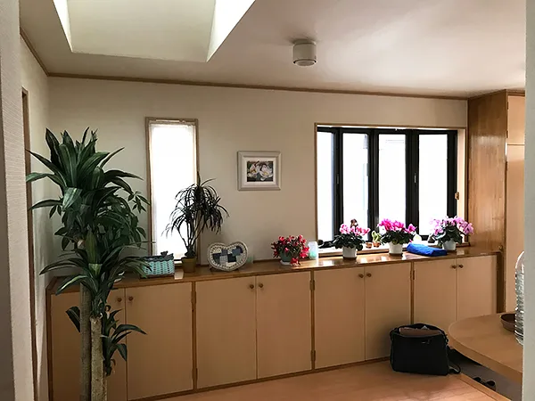 建具取付で廊下からの寒さを軽減