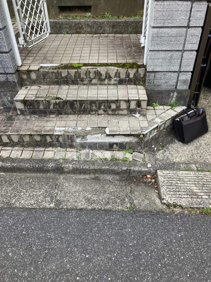 下地から補修・安心して通れる強度に施工