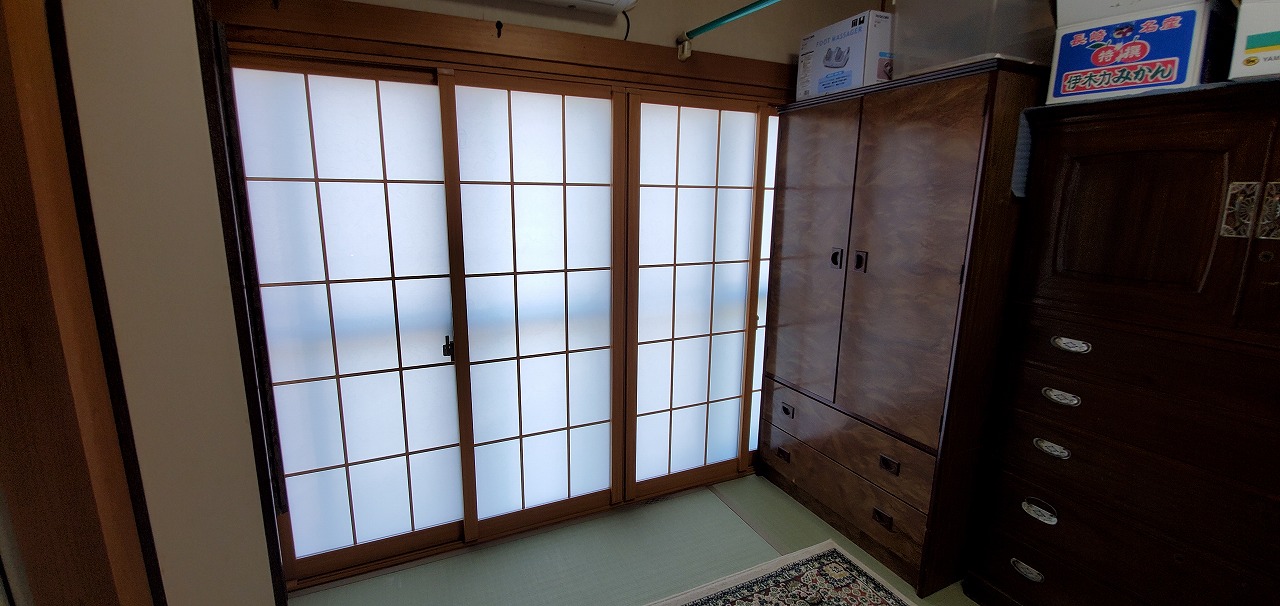 『優れた断熱効果と遮熱効果を持つ障子』