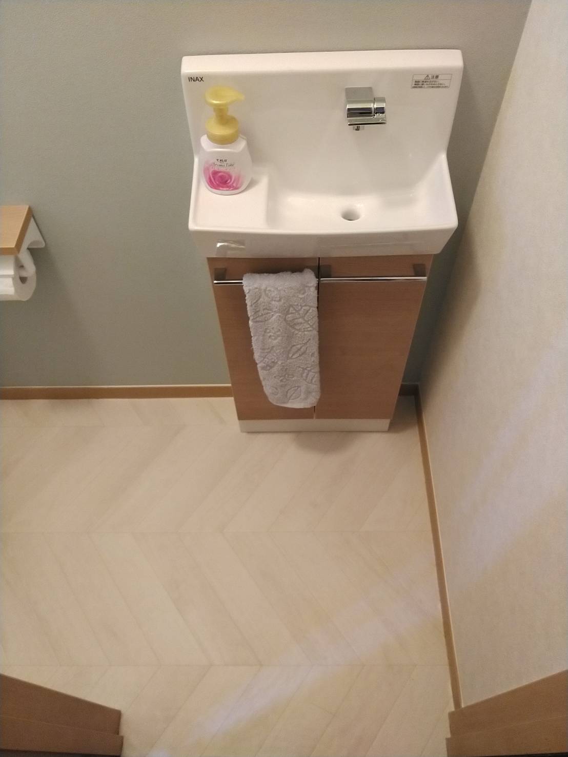 手洗いタンク故障がきっかけのトイレリフォーム