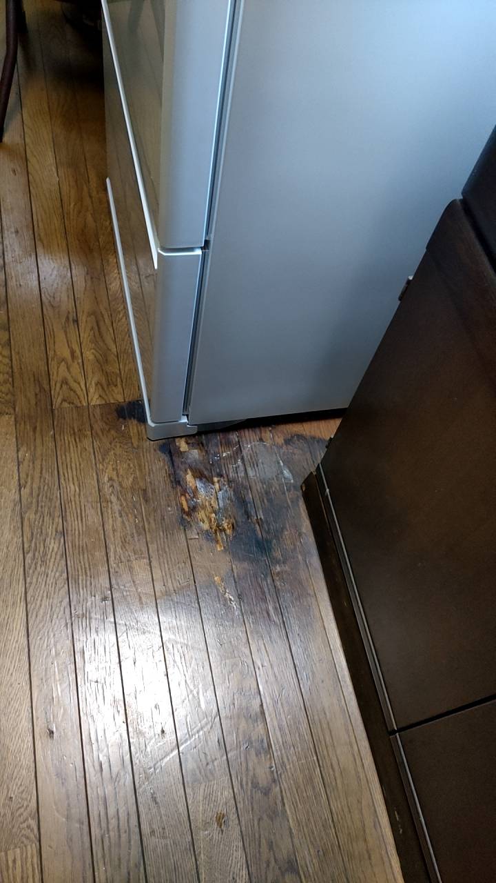 キッチンの床