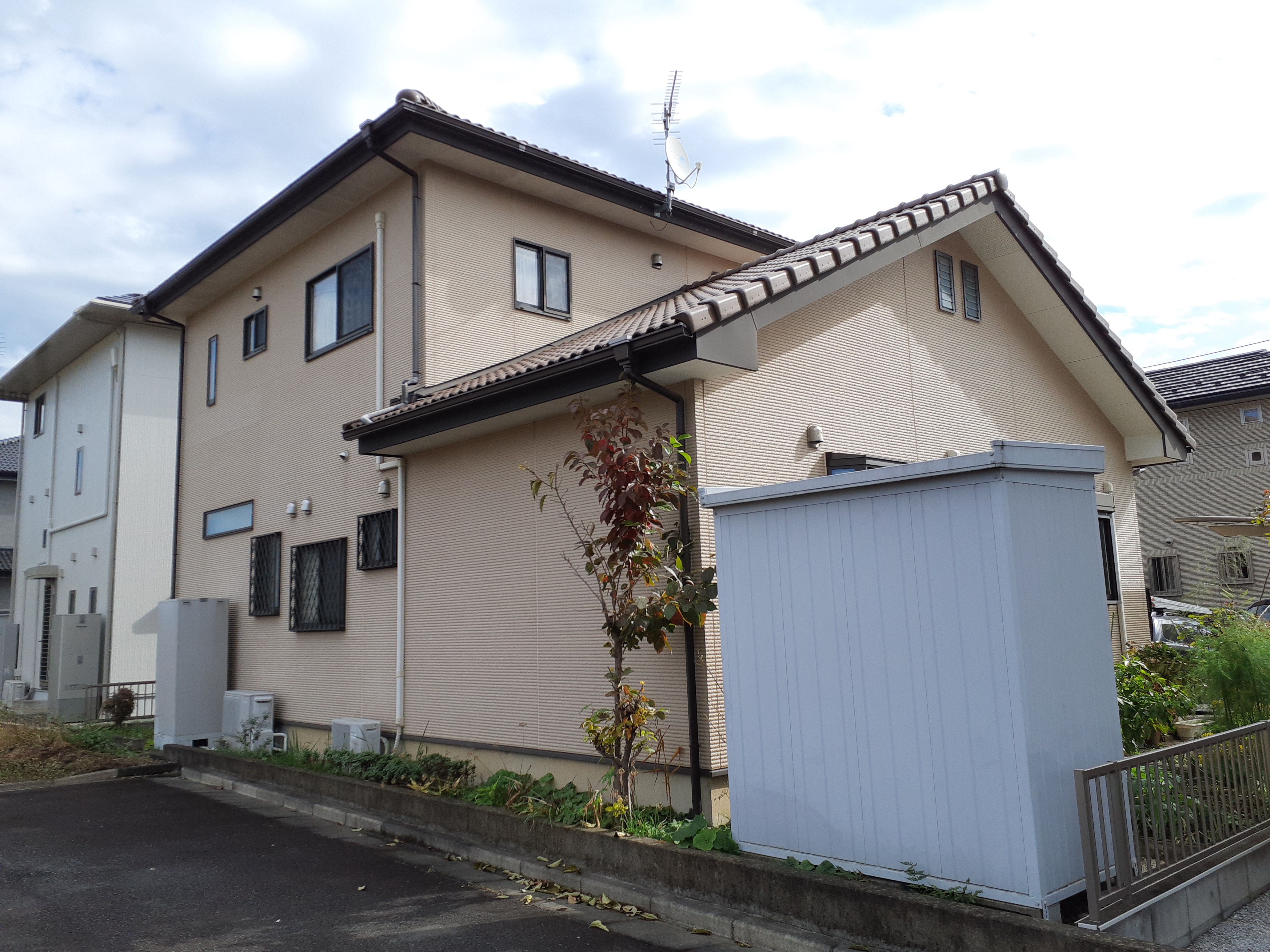 外壁のデザインをそのまま維持したお塗り替え