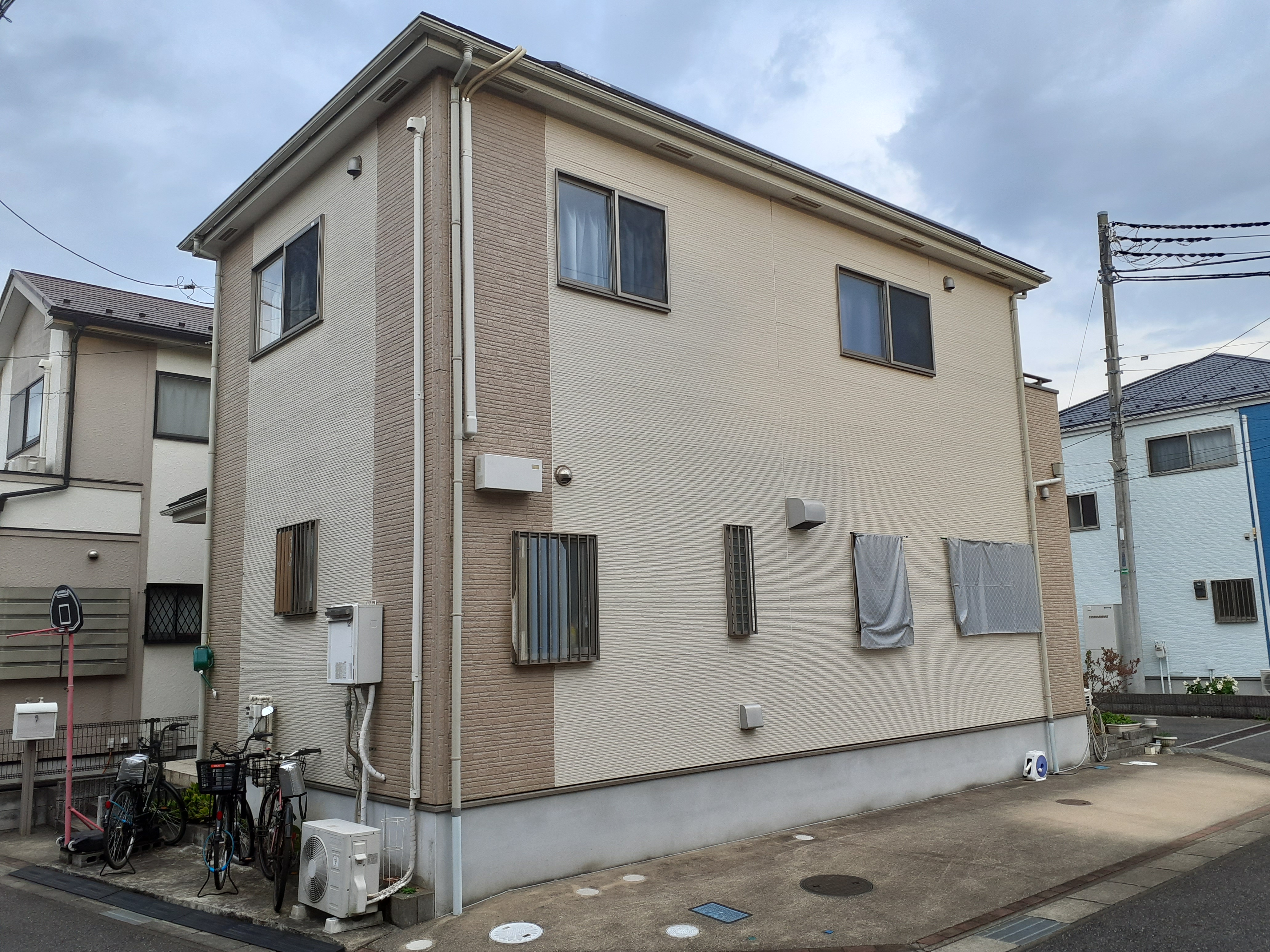 屋根、外壁の耐用年数経過による劣化に対する更新