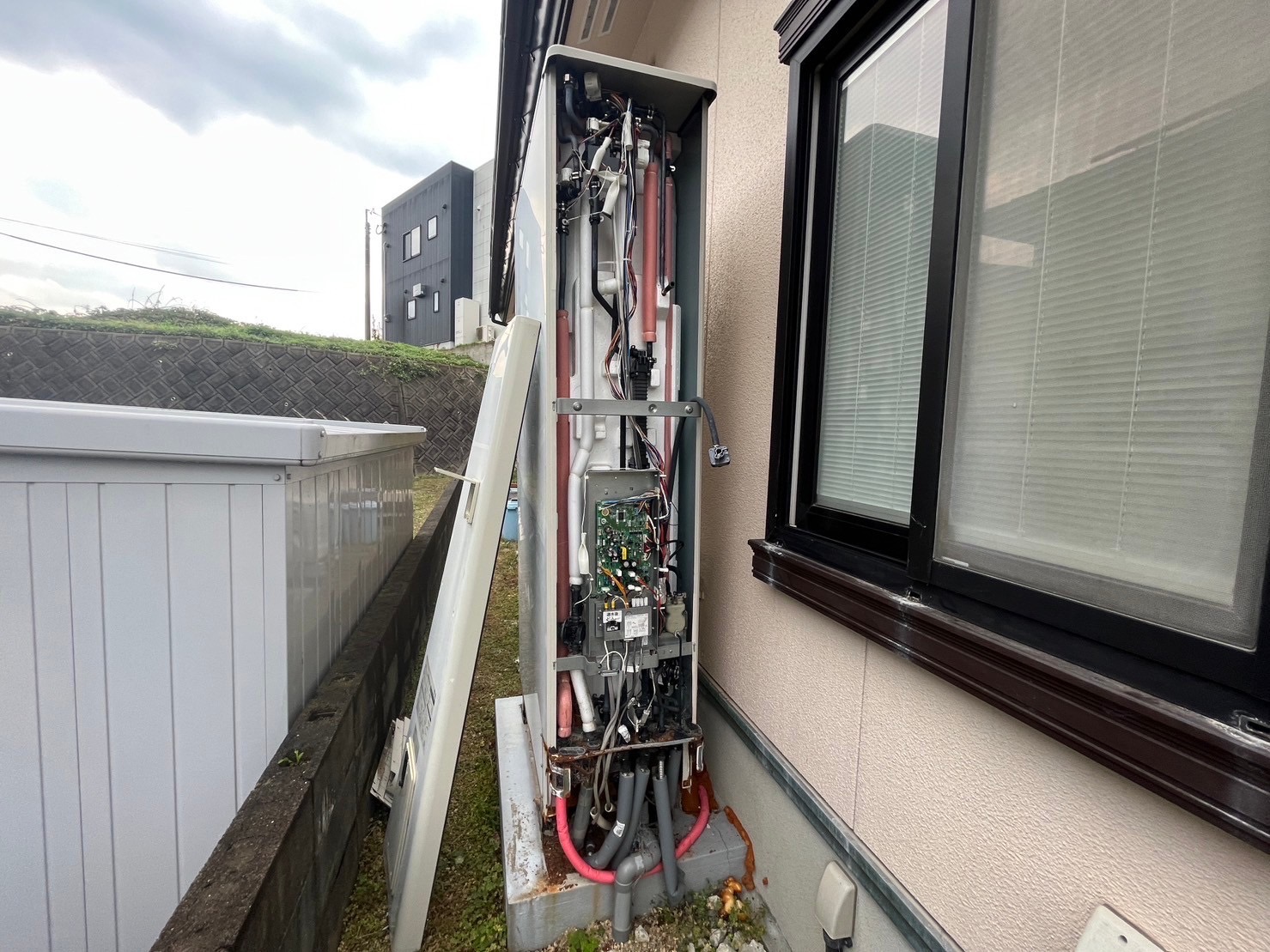 井戸水専用エコキュート交換工事