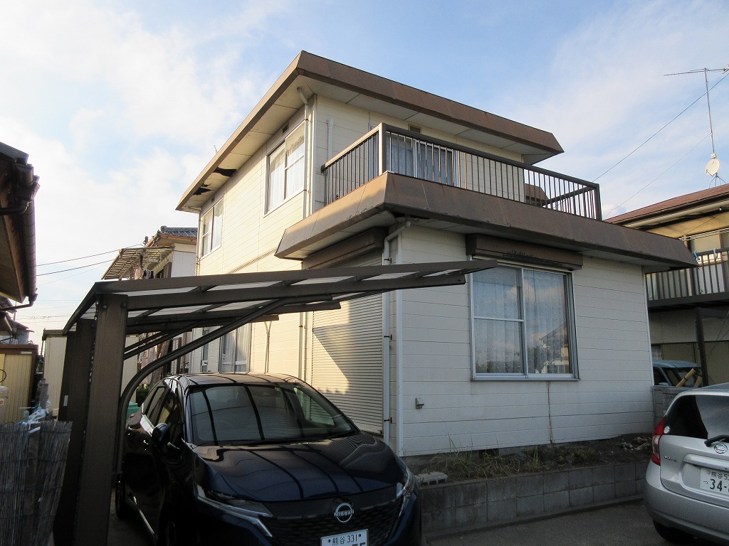 外壁と屋根の塗装