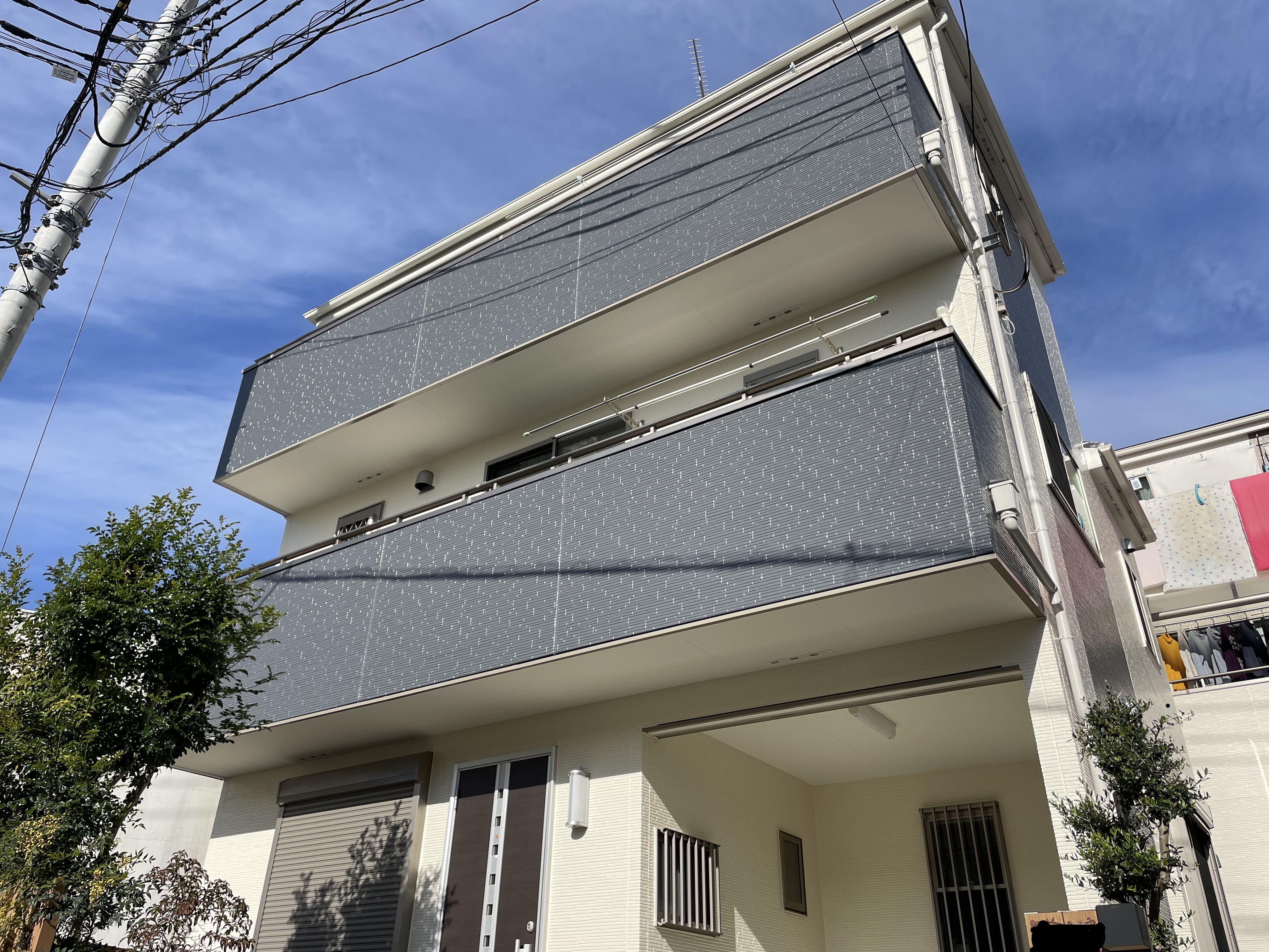 築１１年　屋根塗装工事　外壁塗装工事