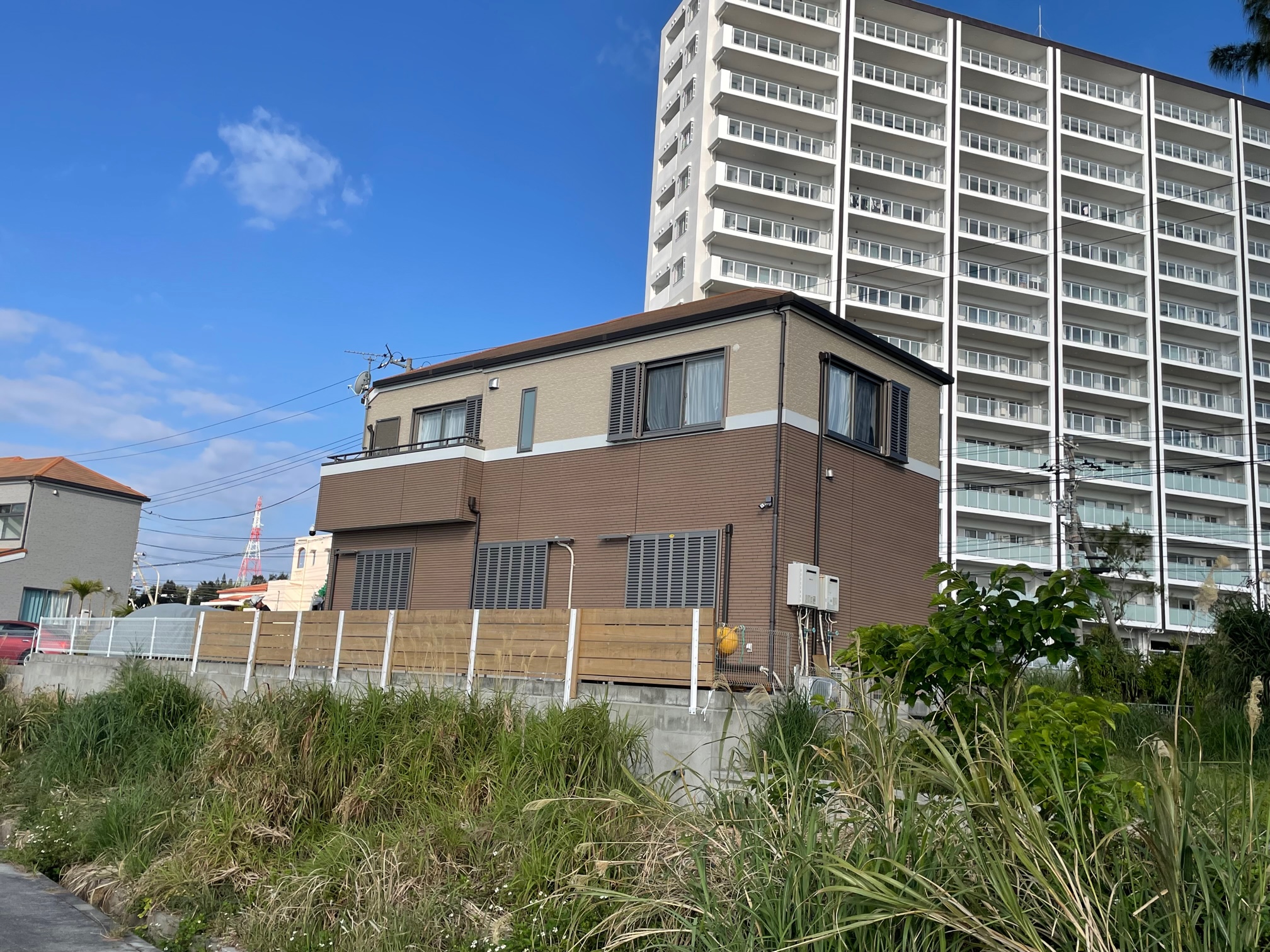 海が一望　広々バルコニー