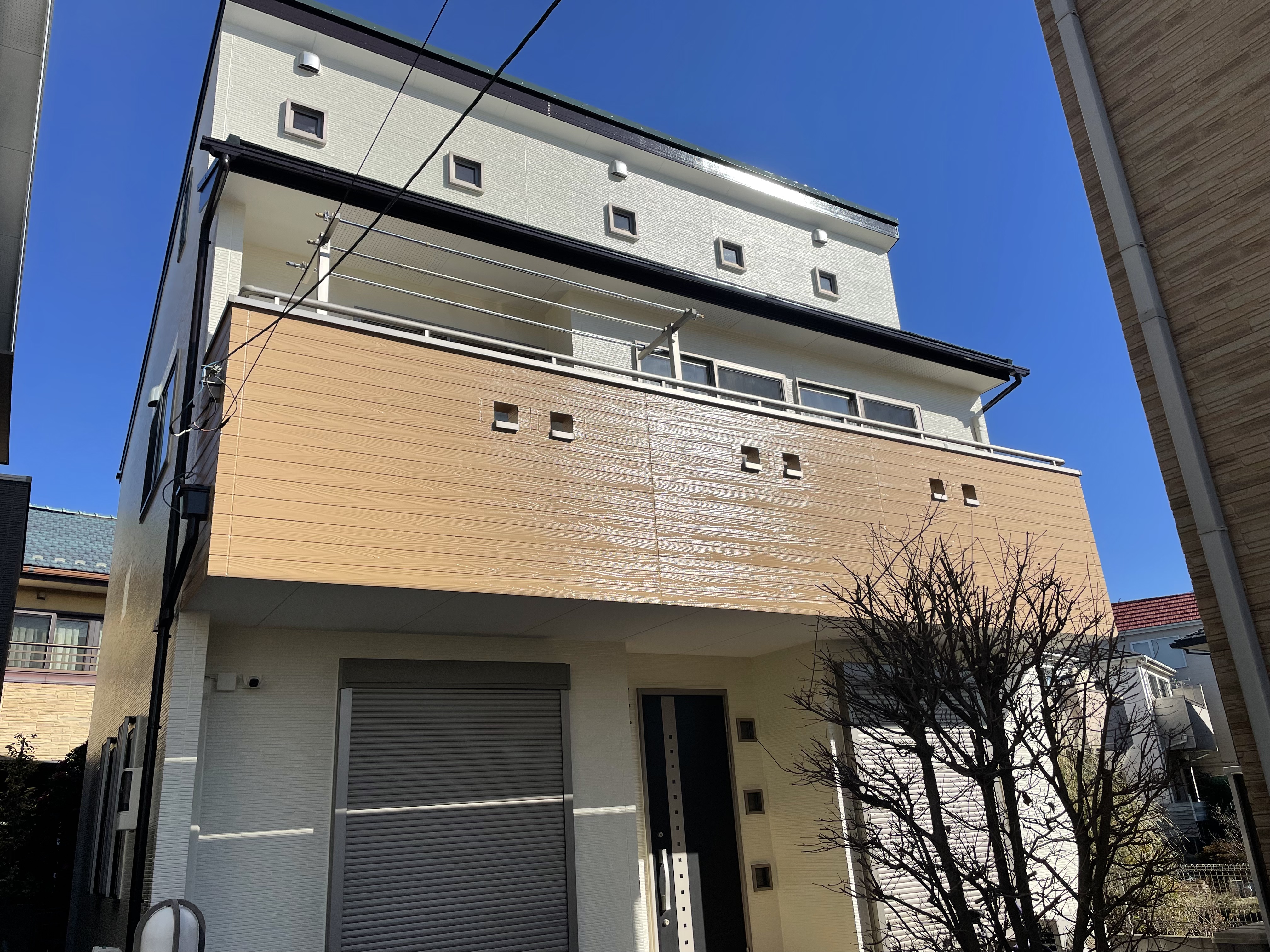 さいたま市大宮区　築１５年　屋根塗装　外壁塗装工事