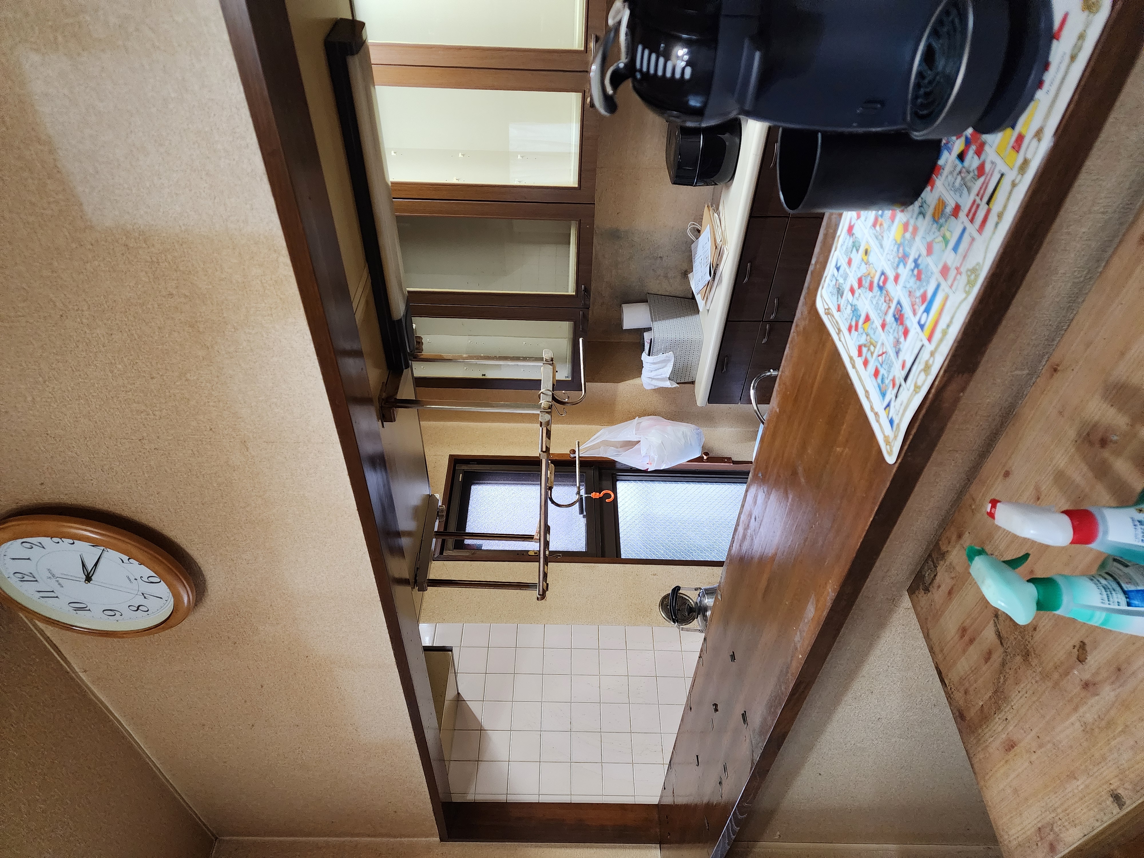 壁を壊して広々キッチン