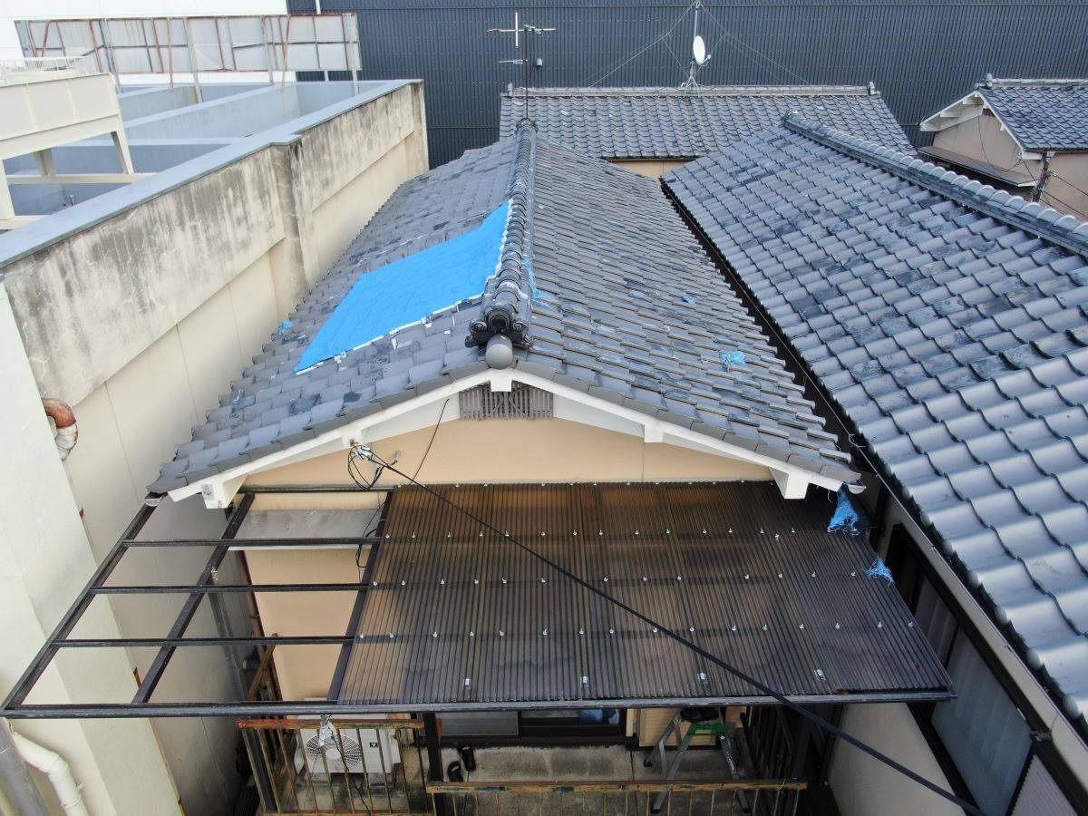 【雨漏り修理】屋根葺き替えリフォーム