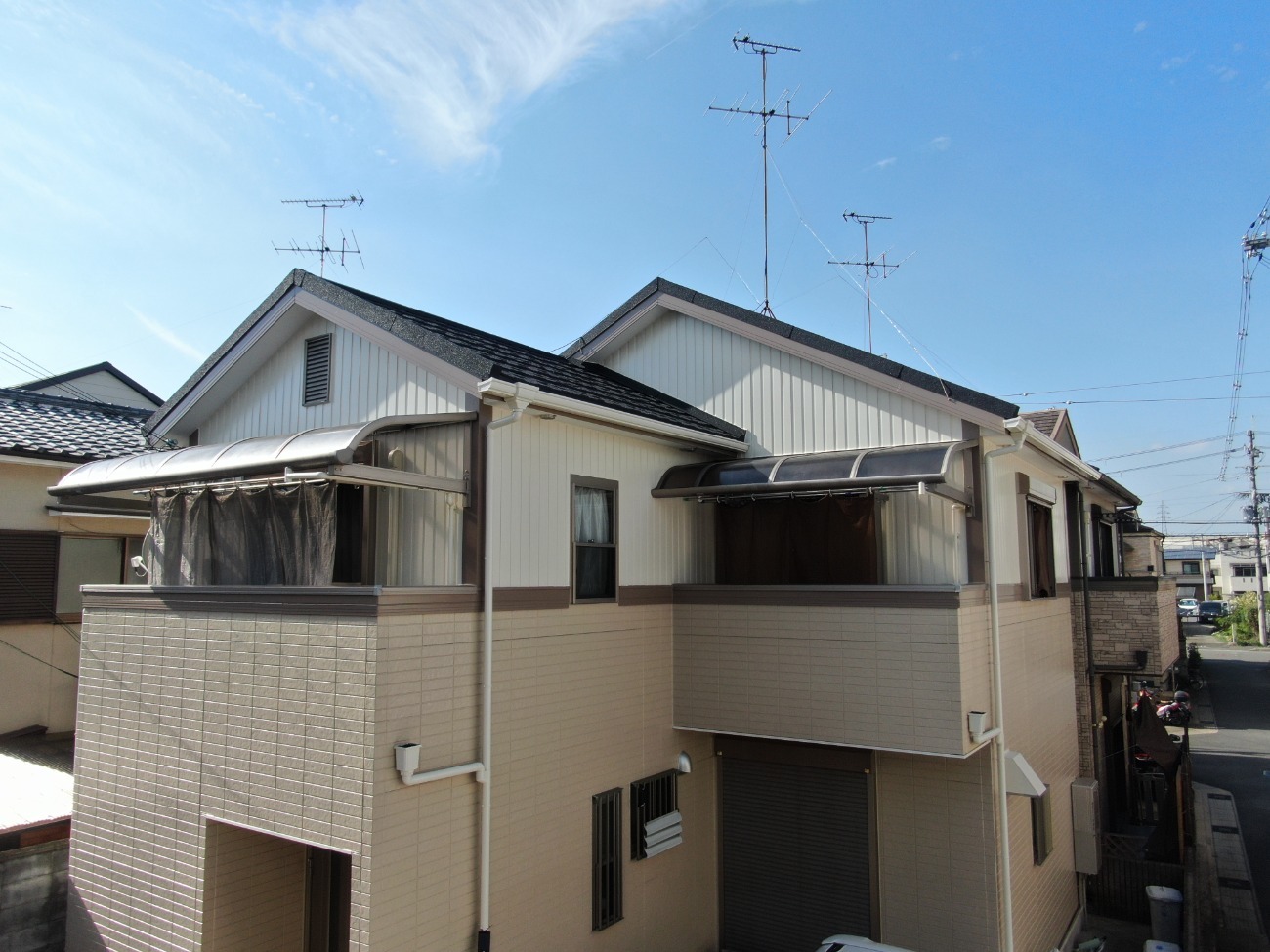 屋根カバー工法・外壁塗装