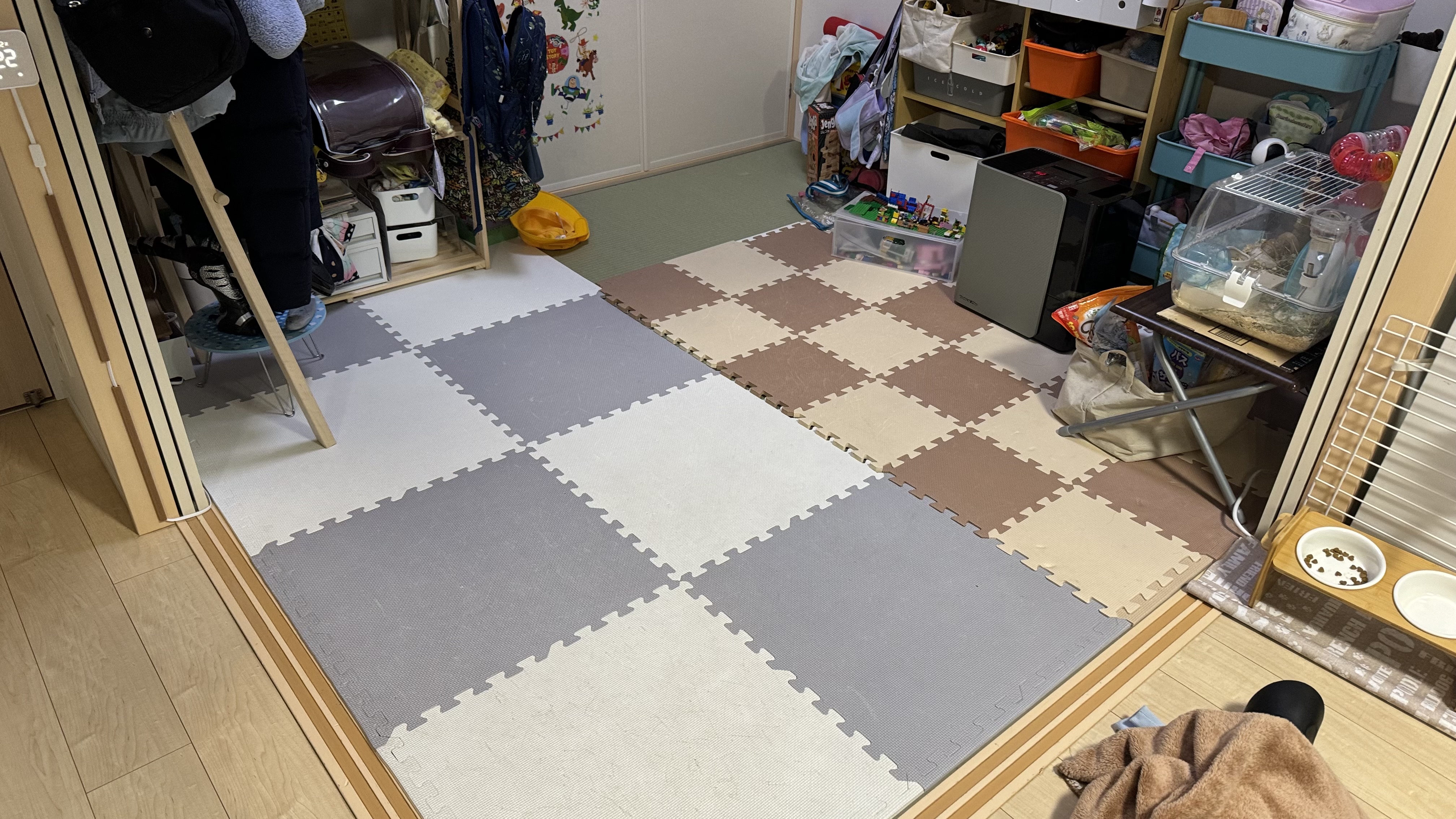 子供が小学生にあがるタイミングで和室→洋室へ