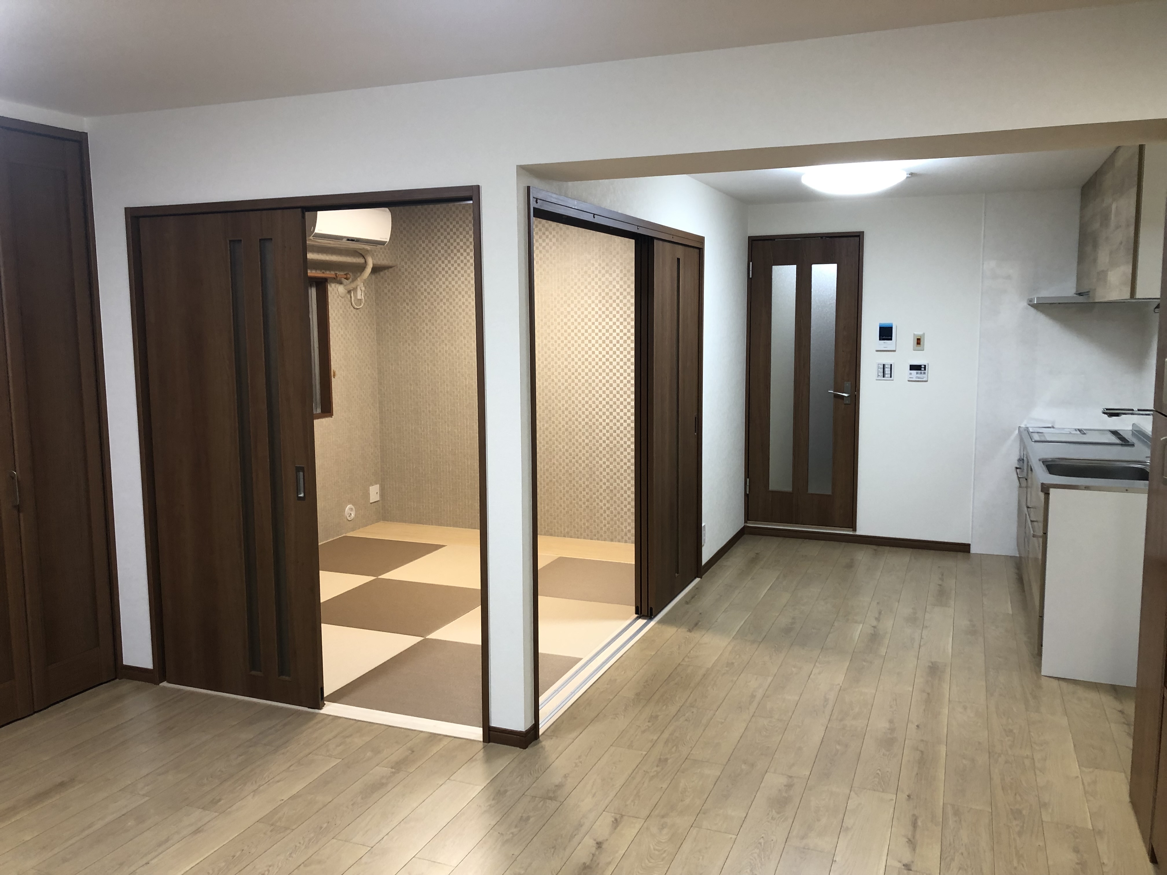 3LDKのフルスケルトン工事