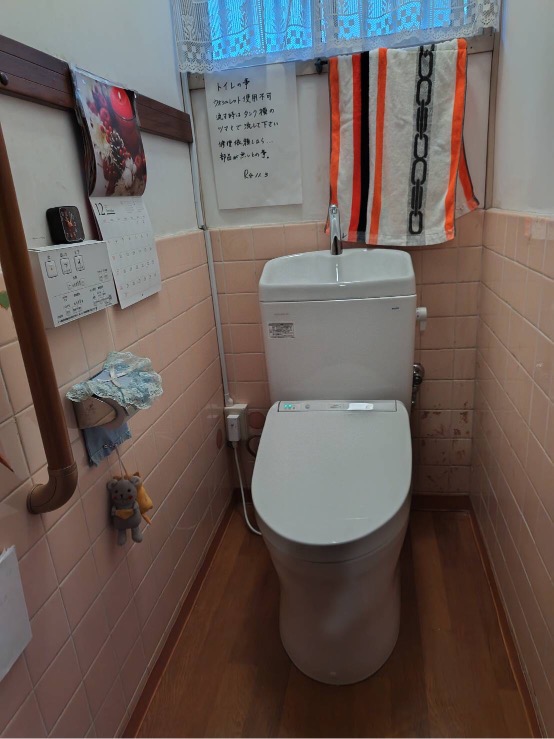 節水・お掃除簡単なトイレで負担軽減