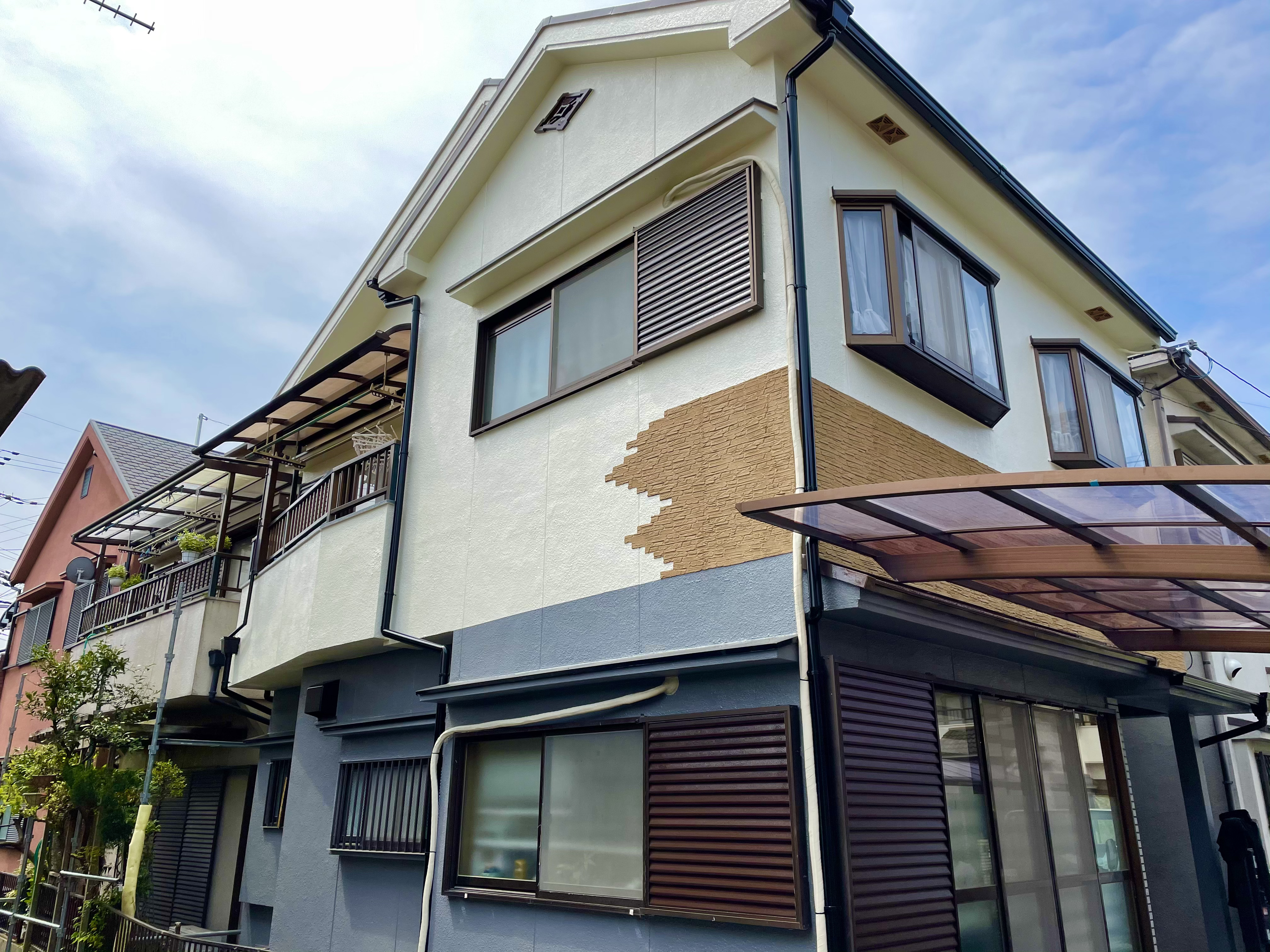株式会社　A's　屋根外壁塗装　ベランダ防水工事　一式
