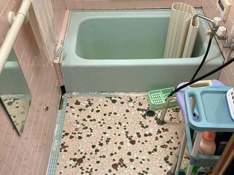 在来浴室を予算を抑えて快適に！