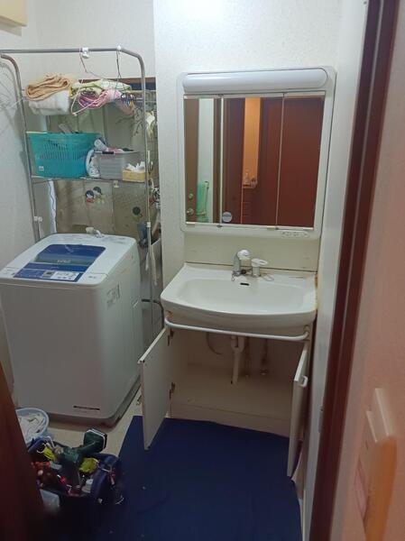 収納力アップ&お掃除簡単どちらも満たす洗面化粧台
