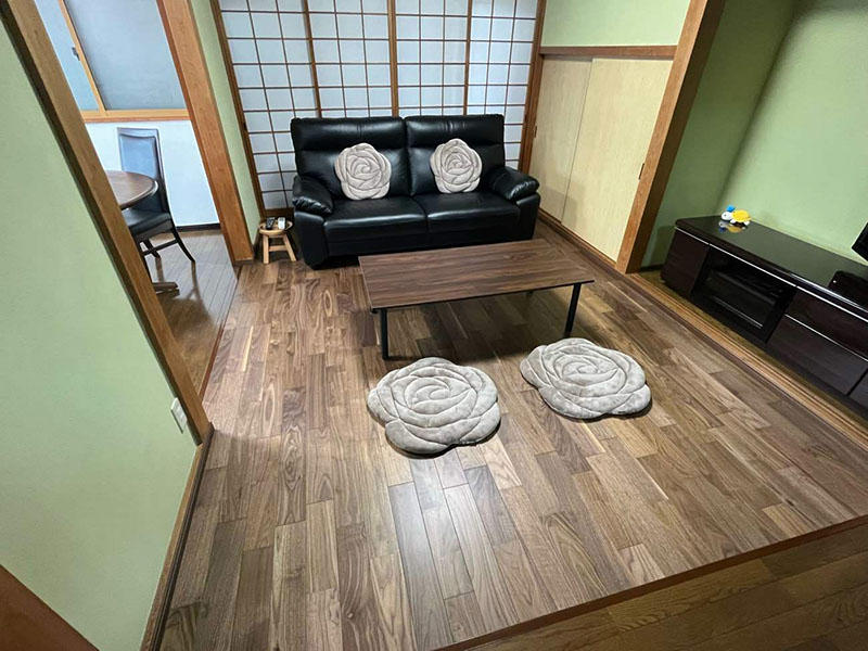快適なフローリング空間へ