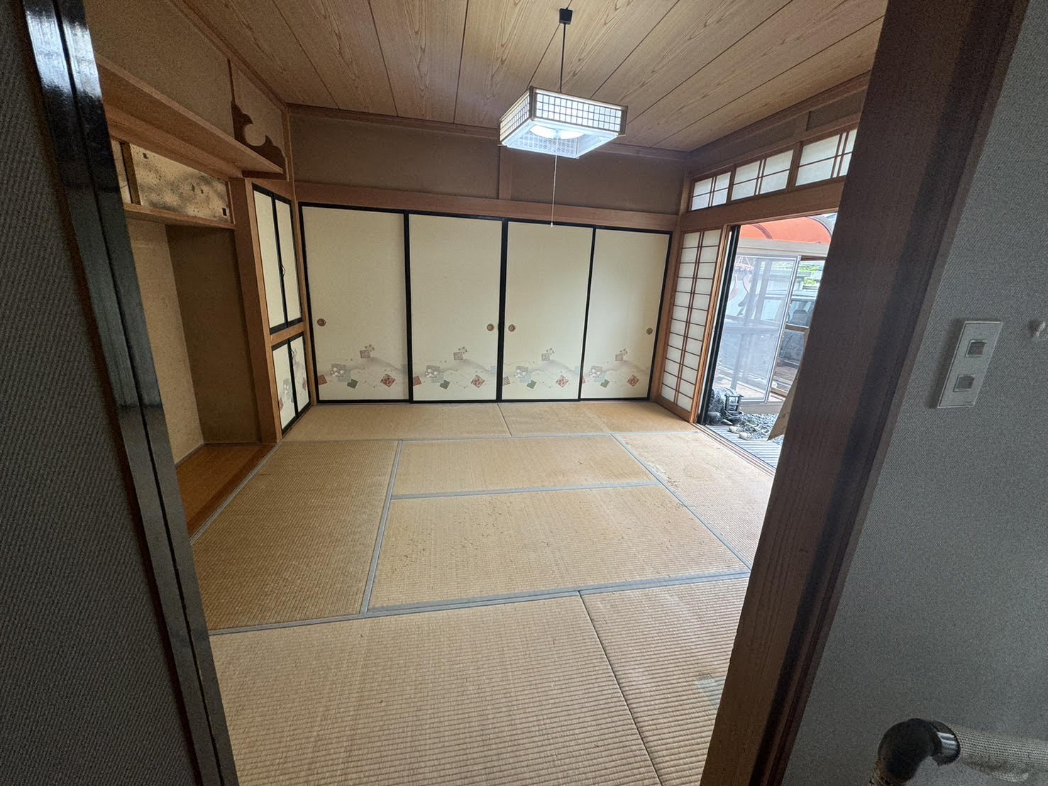和室から洋室への介護保険適用のリフォーム工事