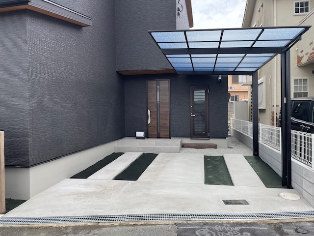 新築に伴う外構