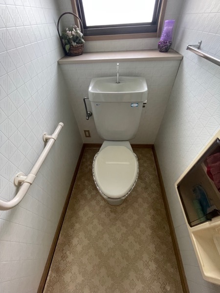 トイレを部分的リフォーム！