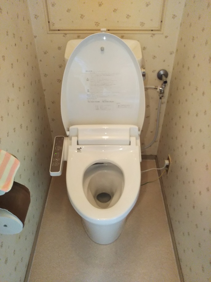 トイレ交換工事