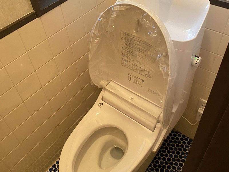 トイレを一新！