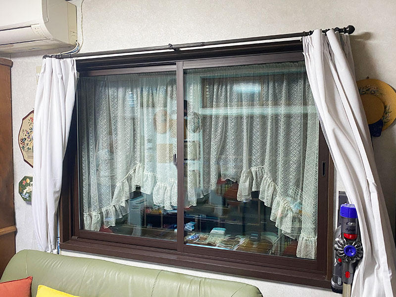 お部屋の気密性を向上！