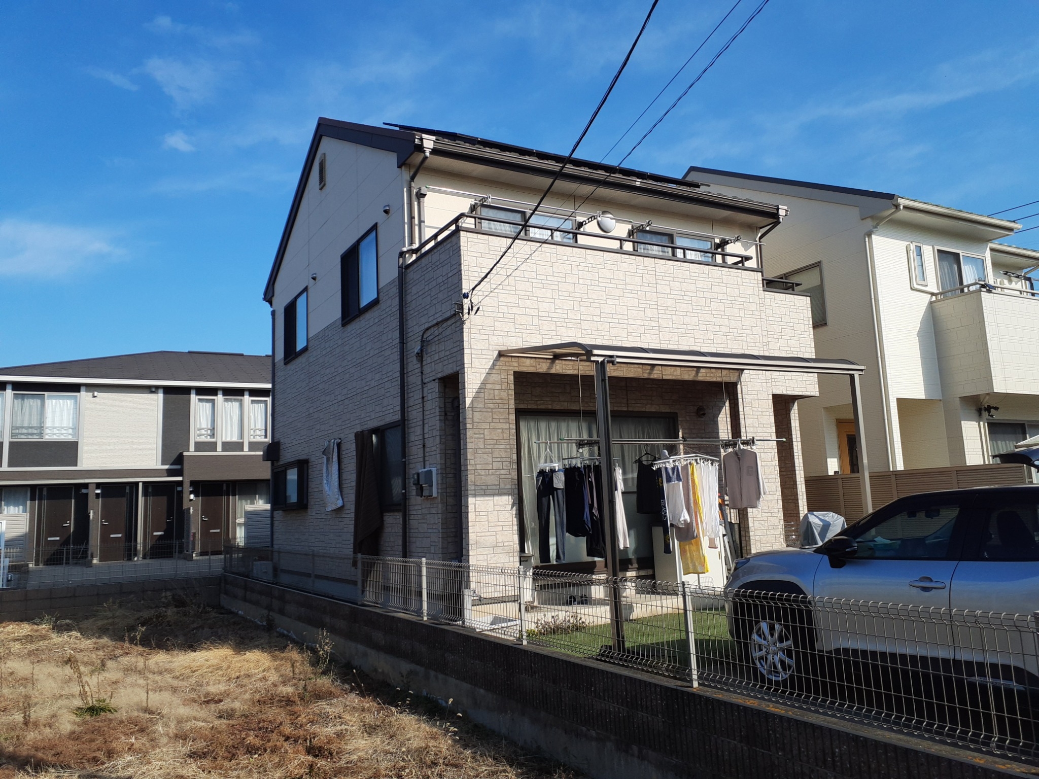建てた時のお家の雰囲気を変えずに塗装メンテナンス