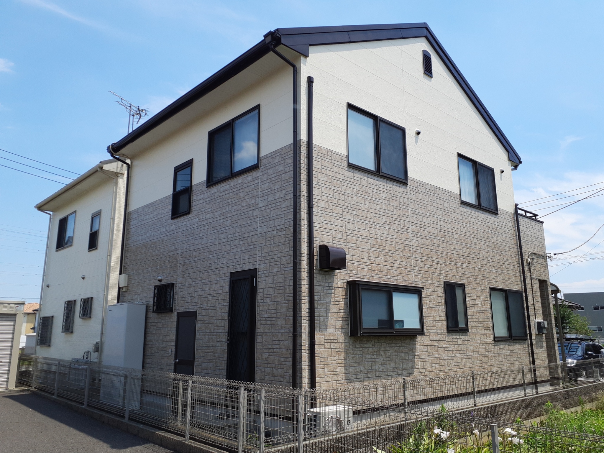 建てた時のお家の雰囲気を変えずに塗装メンテナンス
