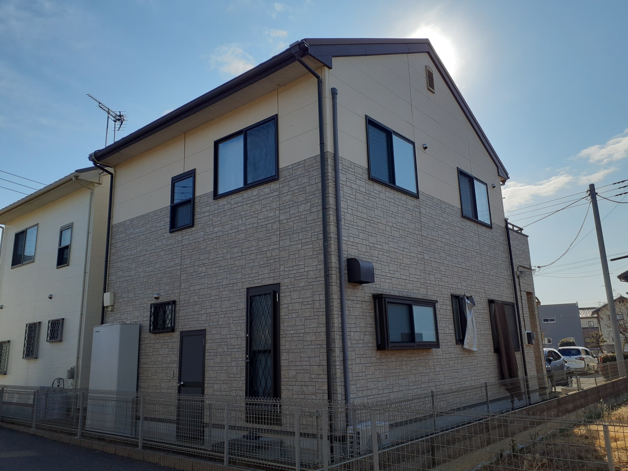 建てた時のお家の雰囲気を変えずに塗装メンテナンス