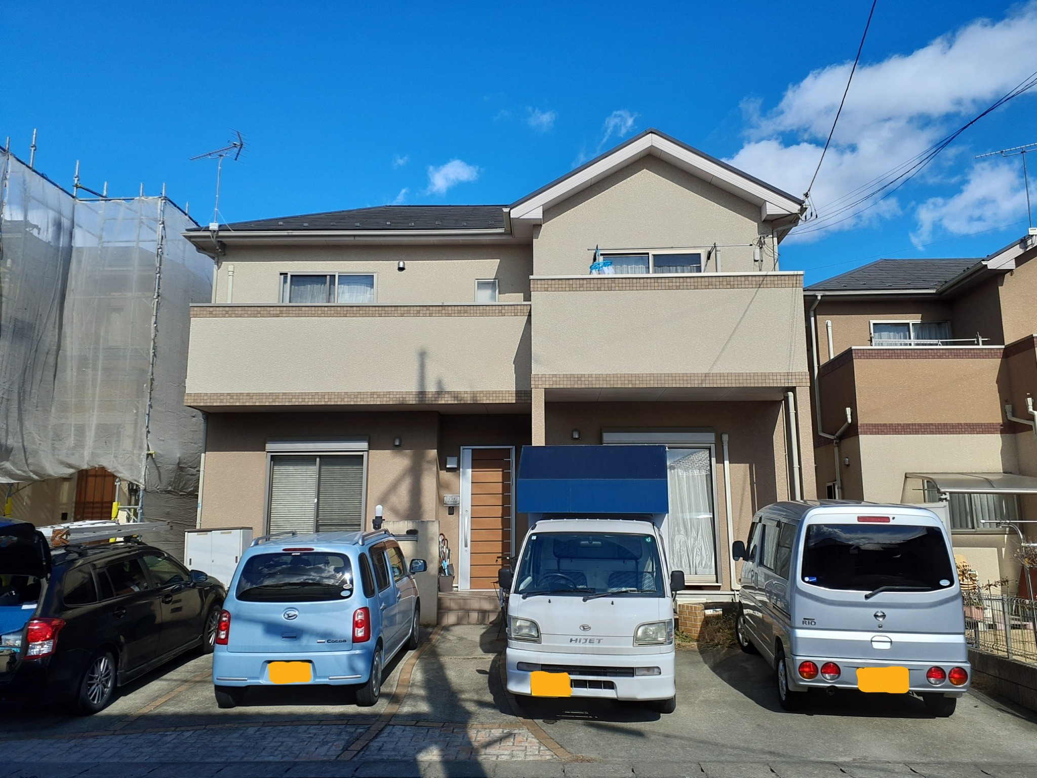 色はあまり変えず、新築の時の様に